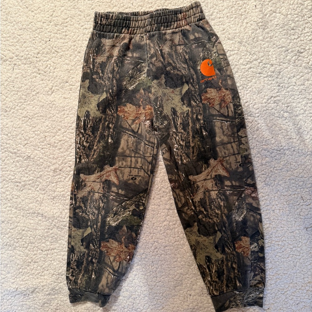 Carhartt Kids Camouflage Sweatpants 4T